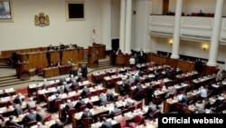 პარლამენტის ძველი სხდომათა დარბაზი თბილისში 