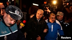 Fostul premier Adrian Năstase adus la închisoarea de la Rahova, 6 ianuarie 2014