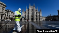 МВС: п'ять тон спеціальних санітайзерів вже сьогодні будуть використовувати медичні працівники в Італії