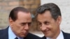 Прем’єр-міністр Італії Сільвіо Берлусконі та президент Франції Ніколя Саркозі, Рим, 26 квітня 2011