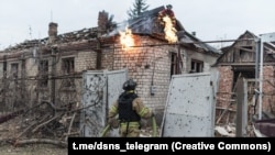 Наслідки російського обстрілу Костянтинівки, Донецька область, листопад 2024 року