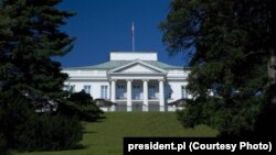 Претседателската палата на Полска во Варшава (фотоархива).