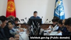 Шаардын жол-транспорттук инфратүзүмүн өнүктүрүү боюнча штабдын жыйыны.