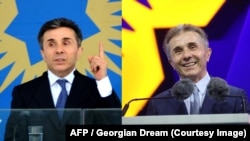 Бидзина Иванишвили в 2012-м (слева) и в 2024 году