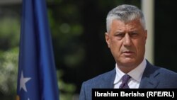 Presidenti i Kosovës, Hashim Thaçi.