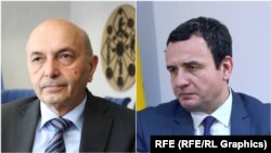 Іса Мустафа (л) і Альбін Курті (п)