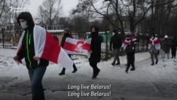 Belarusian Police Detain Dozens Amid Scattered Protests