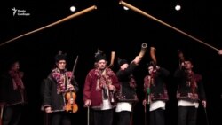 Гуцульські колядники завітали до столиці (відео)