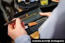 Ручка з кавової гущі