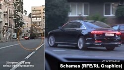 31 серпня журналісти зафіксували, як із бічних воріт Офісу президента виїжджає нова Audi A8