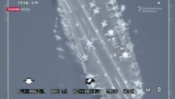 Video Purportedly Shows Iranian Drone Tracking U.S. Aircraft Carrier