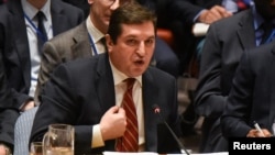 Заступник постійного представника Росії при ООН Володимир Сафронков