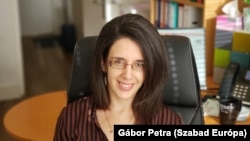 Dr. Gábor Petra szülész-nőgyógyász párizsi rendelőjében 2021. november 29-én