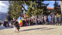 „Trei culori” a răsunat la Tg. Ocna de Ziua Națională