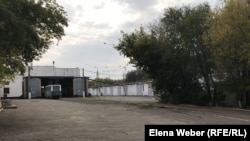 Трамвайное депо в Темиртау.