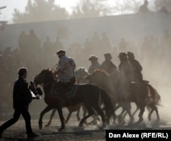 Buzkashi în Afganistan