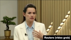 Svetlana Țihanovskaia, imagine de arhivă