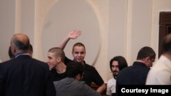 Георгий Горгаде в зале суда