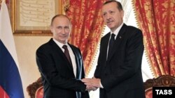 Путин жана Эрдоган. Стамбул, 3-декабрь, 2012-жыл. 