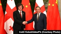 ირაკლი კობახიძე ჩინეთის პრემიერ-მინისტრ ლი ციანს შეხვდა