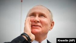 Politicianul Algirdas Paleckis a fost condamnat pentru spionaj în favoarea Rusiei. Imagine generică cu președintele rus Vladimir Putin, 25 iulie 2021. 