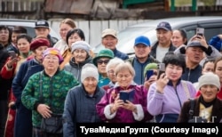 На открытии нового дугана