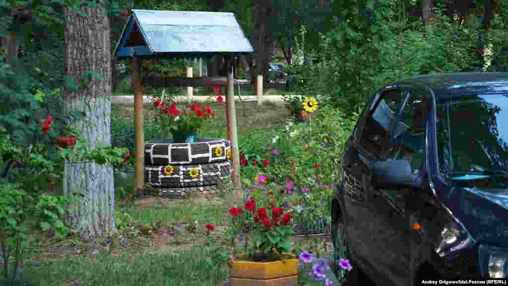 ...а вот целый колодец.&nbsp;