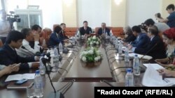 Открытие Дней культуры Узбекистана в Таджикистане. Душанбе, 10 мая 2017 года.  