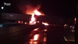 Гражданин Турции погиб при столкновении грузовика и поезда в Бухаре