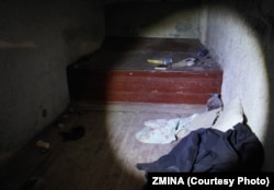 Камера у Херсонському СІЗО, де утримували незаконно затриманих