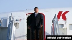 Садыр Жапаров. Архивдик сүрөт.