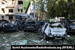 Последствия удара по Киеву, 23 июня 2025 года