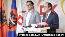 Shefi i Grupit Parlamentar të Lidhjes Demokratike të Kosovës, Avdullah Hoti.