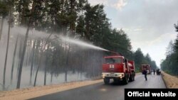 За попередніми оцінками, вигоріло близько п’яти тисяч гектарів лісу, додали в ОДА