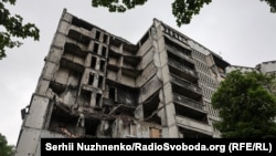 Наслідки попередніх російських атак у Харкові, травень 2025 року 