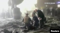 Aerodrom u Briselu nakon eksplozije