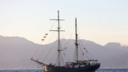 Жаңылыктар | 02.10.2025 | Израил Газага жардам жеткирип бараткан гуманитардык кемелерди токтотту
