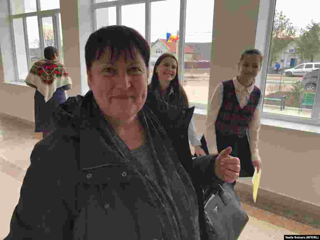 Jurnalista Europei Libere, Valentina Ursu, la Satul Nou, Cimișlia