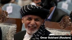 Afghan President Ashraf Ghani during a recent campaign event in Kabul. 