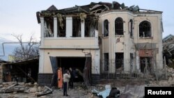 Наслідки російських ударів по Херсону, архівне фото