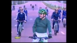 Turkmen Leader Gears Up For National Cycling Campaign