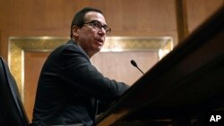 АКШнын финансы министри Стивен Мнучин. 14-февраль, 2018-жыл.