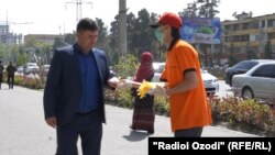 Акция по бесплатной раздаче масок 