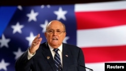 Rudy Giuliani, fostul primar al New York-ului, avocatul personal al președintelui american Donadl Trump (foto arhivă)