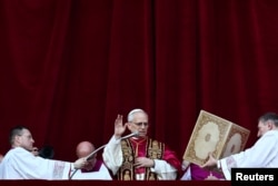 Папа Римский Лев XIV, первое послание "к городу и миру", 8 мая 2025 года