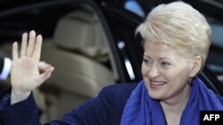 Президент Литви Даля Ґрібаускайте