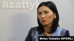 Депутат Жогорку Кенеша Аида Салянова.