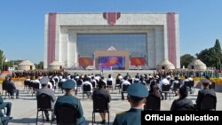 Бишкекте белгиленген Эгемендик майрамы. 31-август, 2020-жыл.