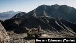 تصویری از نیروهای یگان ویژه نیروی زمینی سپاه پاسداران در مناطق مرزی غرب ایران