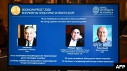 سه برنده جایزه نوبل اقتصاد ۲۰۲۵